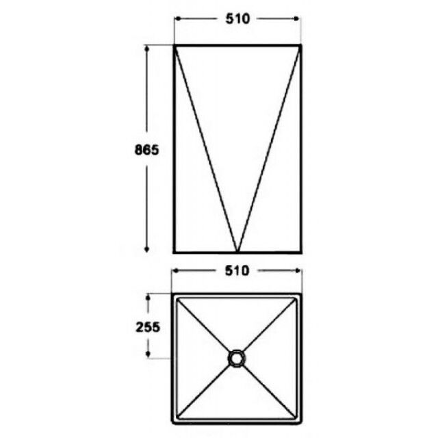 Раковина на пьедестале MELANA 800-B156 (7011)